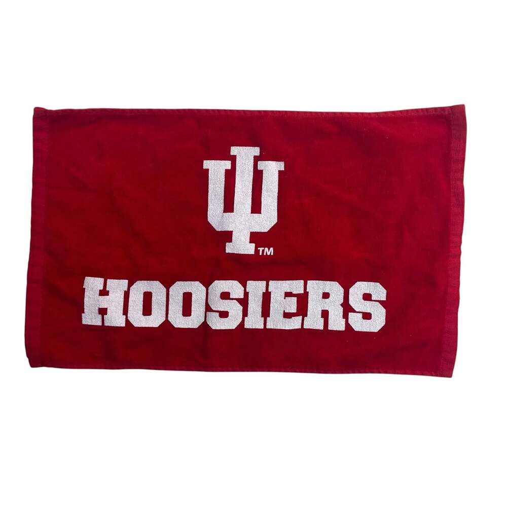 Indiana University Hoosiers Rally Towel Red Cotton